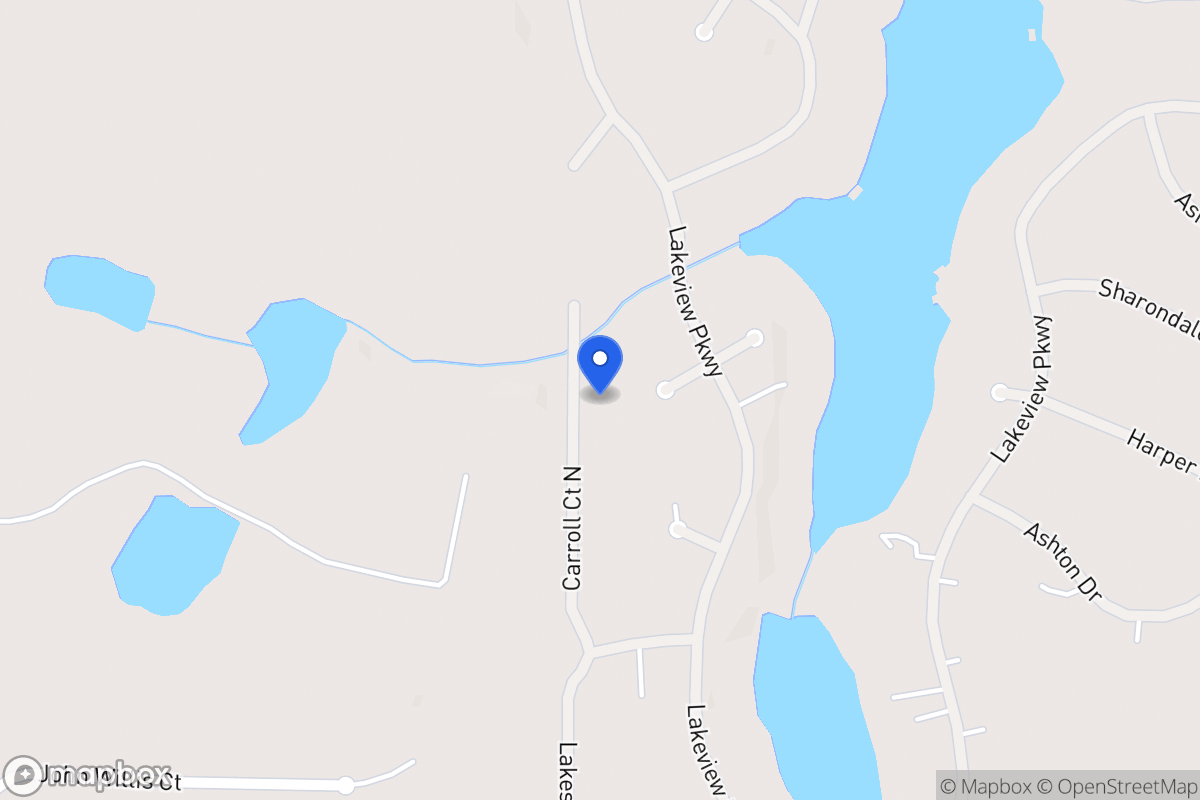 Map of 2528 N Carroll Ct
