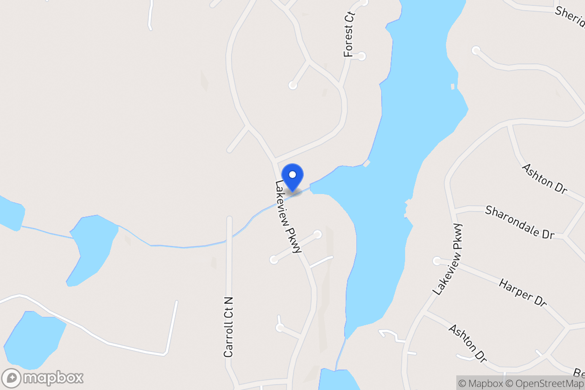 Map of 2552 Lakeview Pkwy