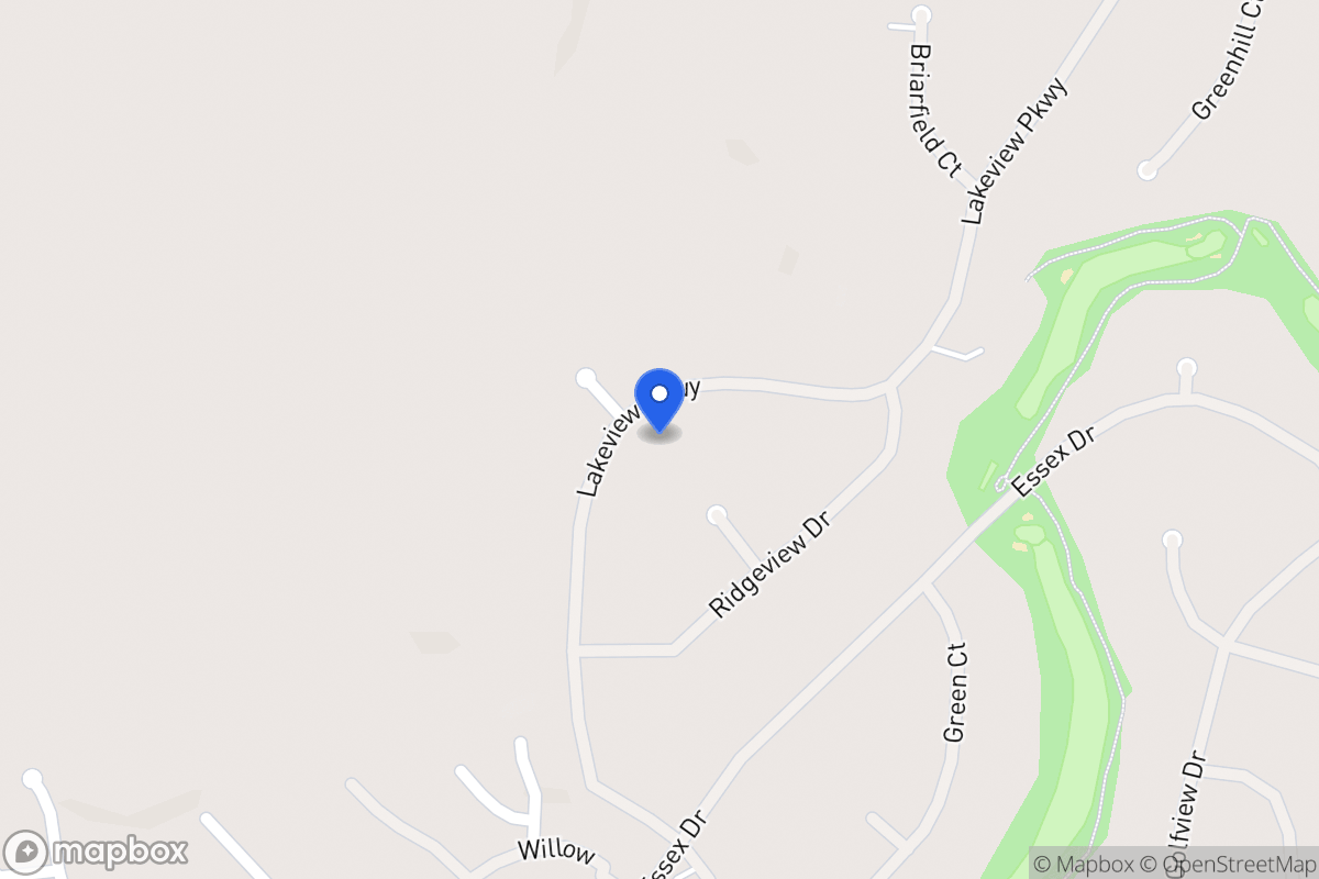 Map of 3033 Lakeview Pkwy