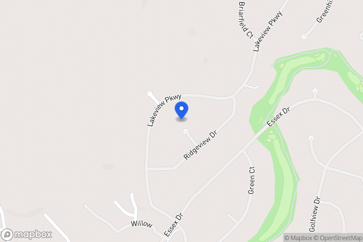 Map of 3045 Ridgeview Ct
