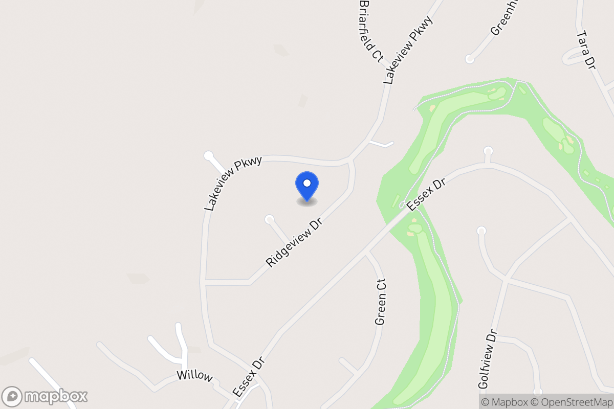 Map of 3048 Ridgeview Dr