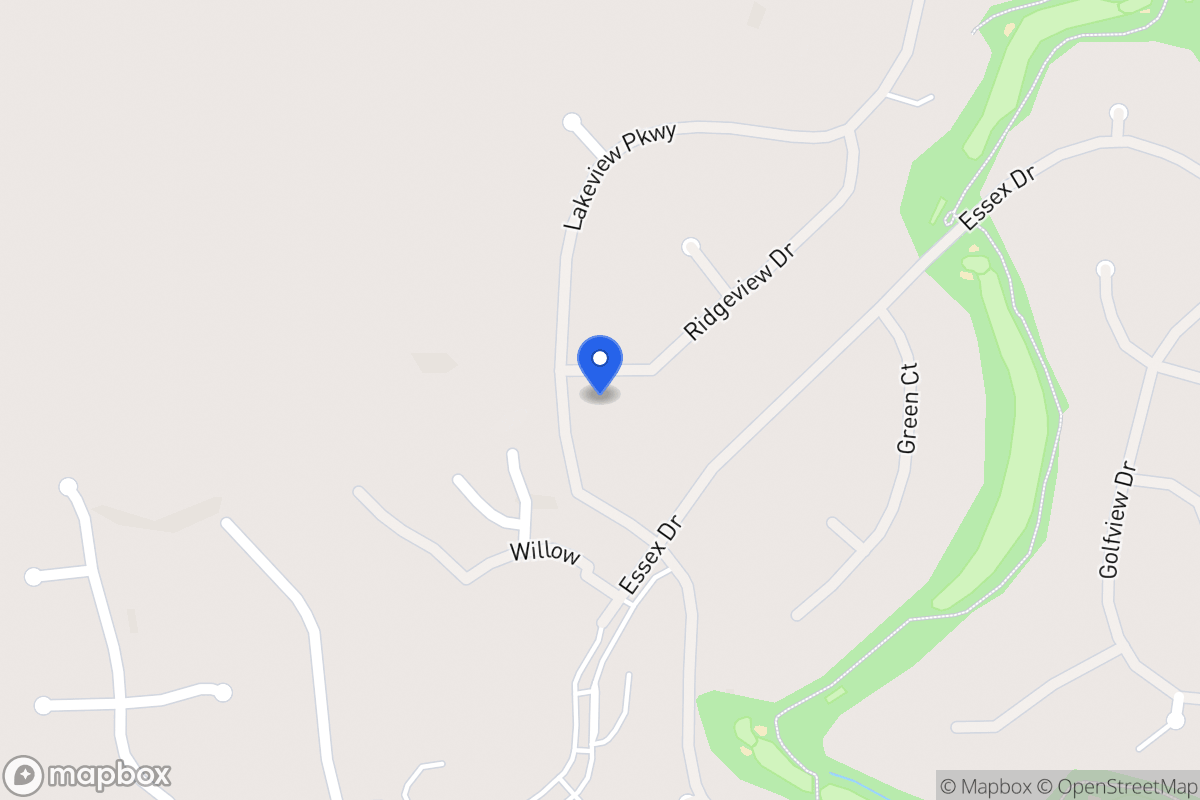 Map of 3053 Ridgeview Dr