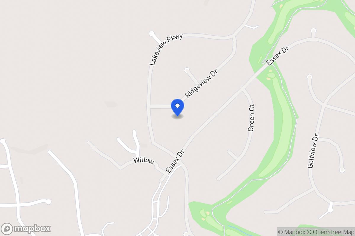 Map of 3055 Ridgeview Dr