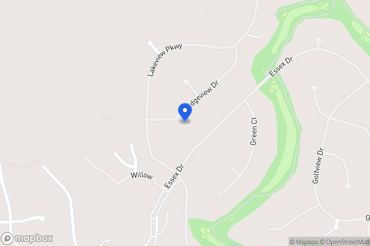 Map of 3056 Ridgeview Dr
