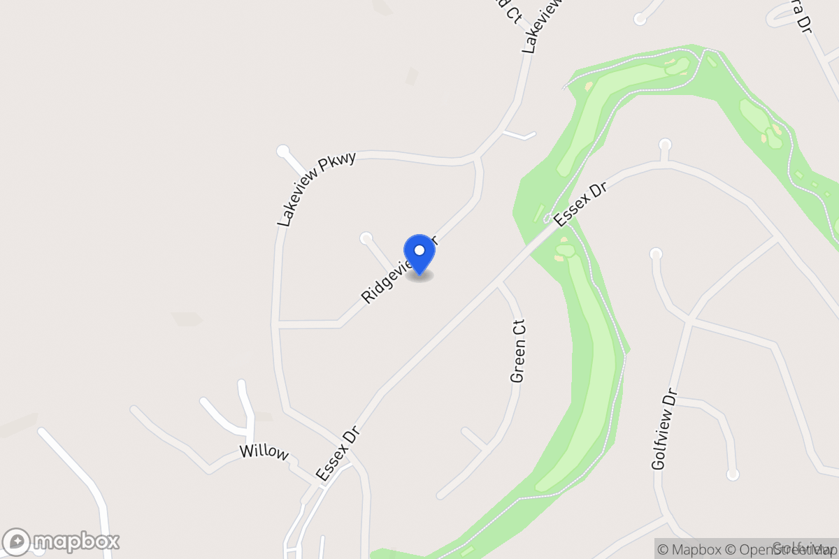 Map of 3060 Ridgeview Dr