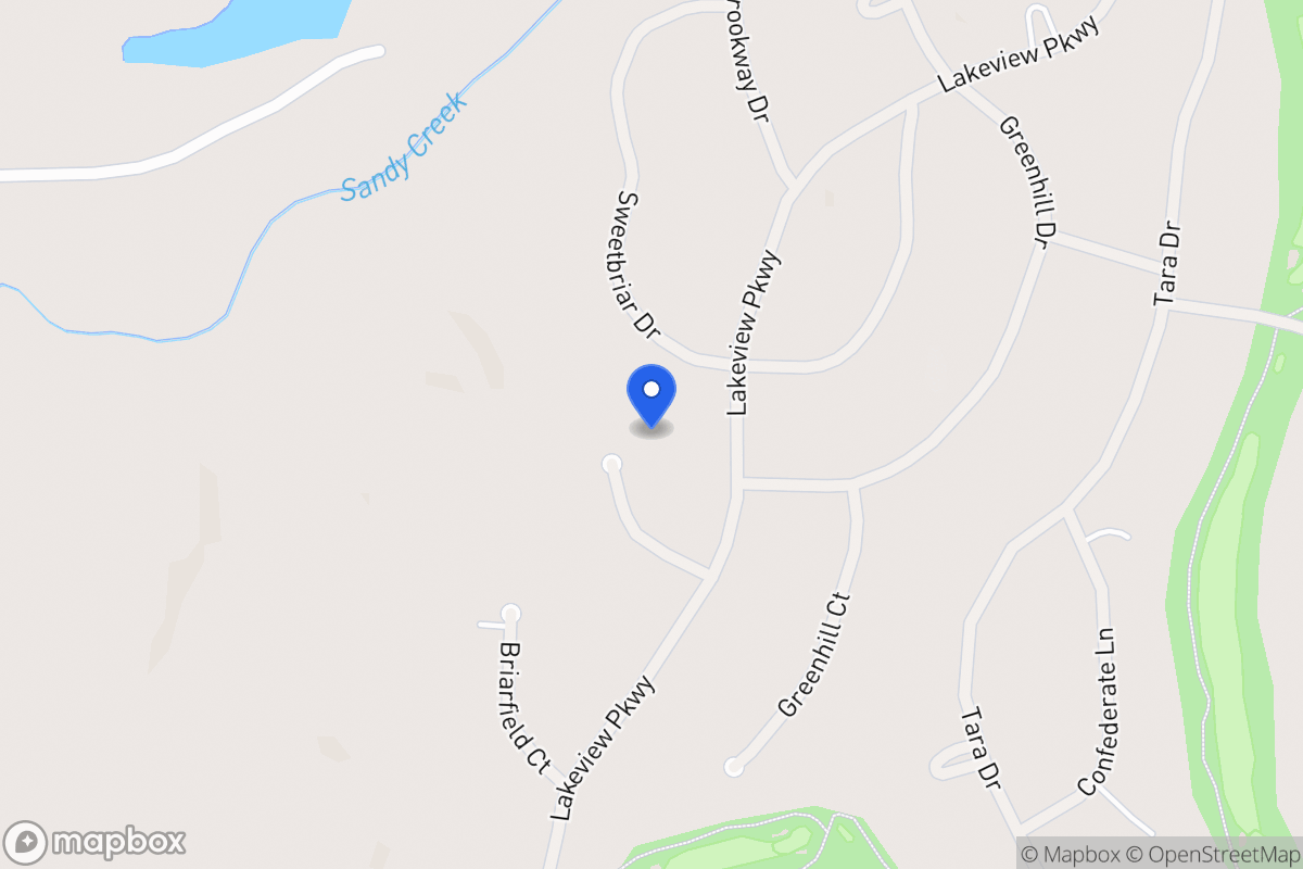 Map of 3114 Fairmond Ct