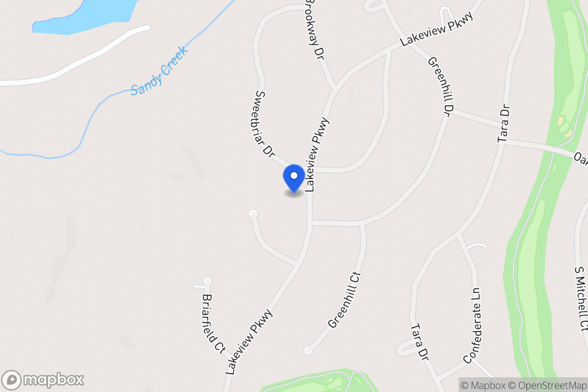 Map of 3122 Lakeview Pkwy