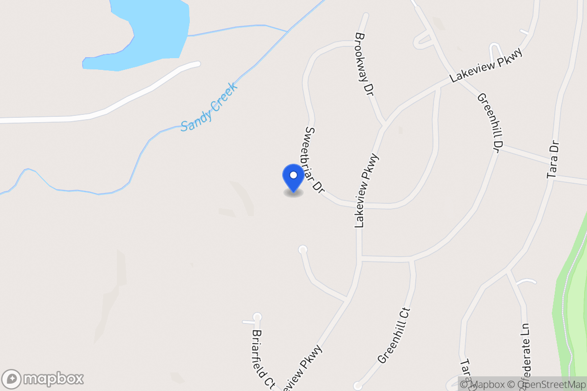 Map of 3127 Sweetbriar Dr