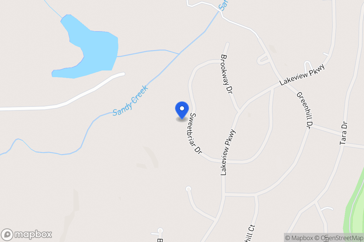 Map of 3131 Sweetbriar Dr