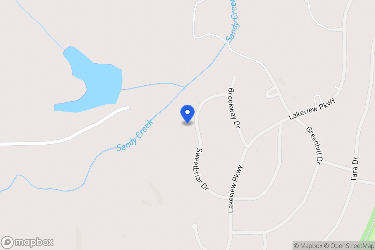Map of 3135 Sweetbriar Dr