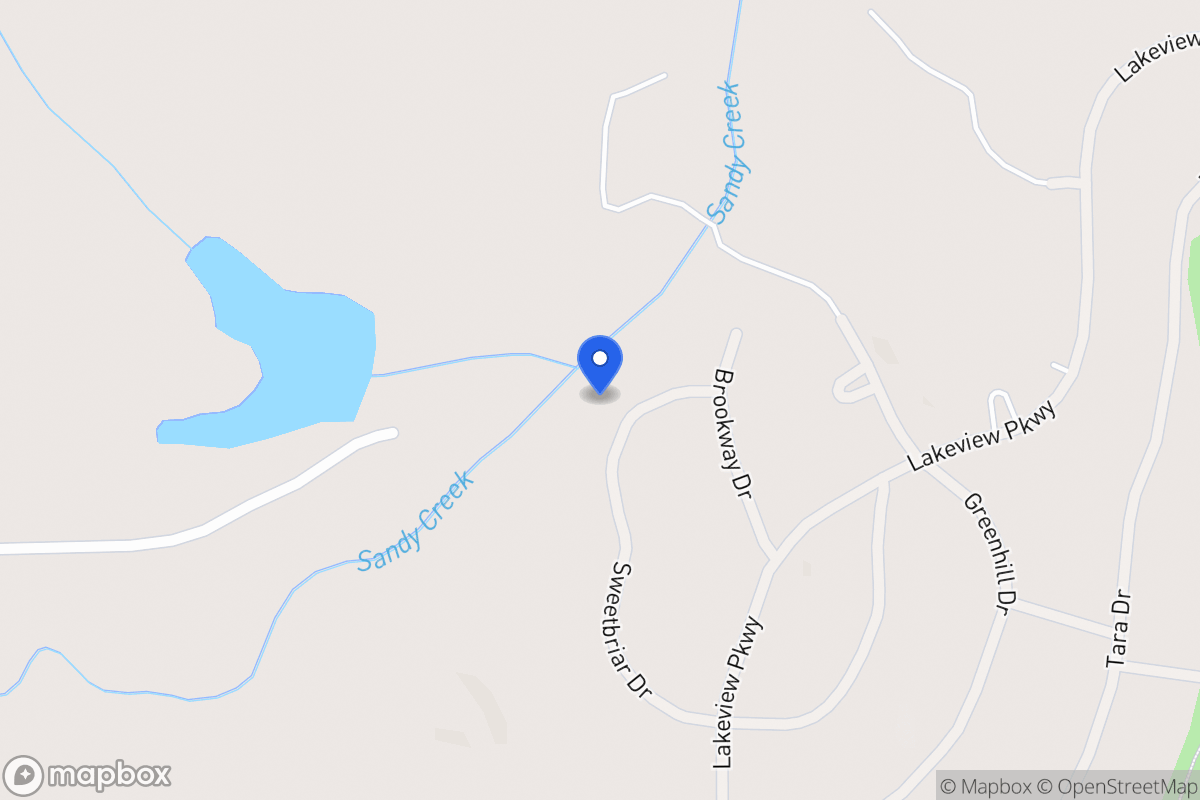 Map of 3138 Sweetbriar Dr
