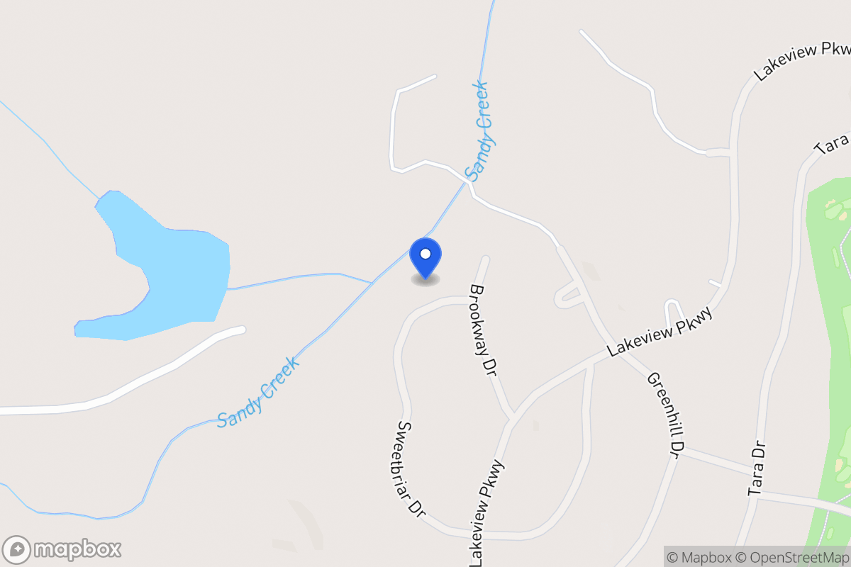 Map of 3140 Sweetbriar Dr