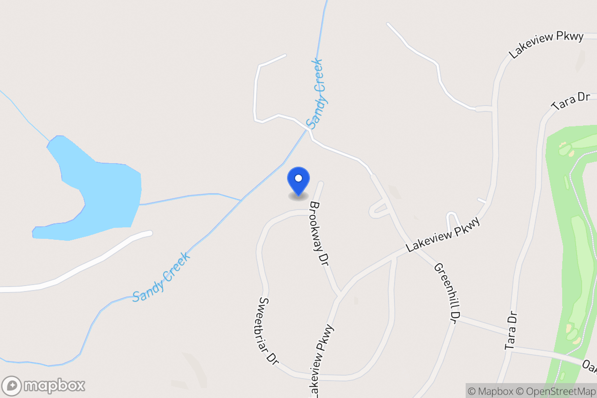 Map of 3141 Sweetbriar Dr