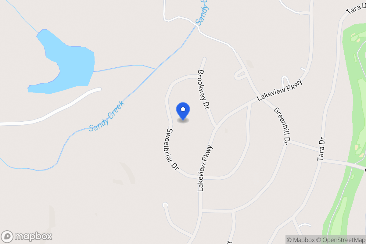 Map of 3159 Sweetbriar Dr