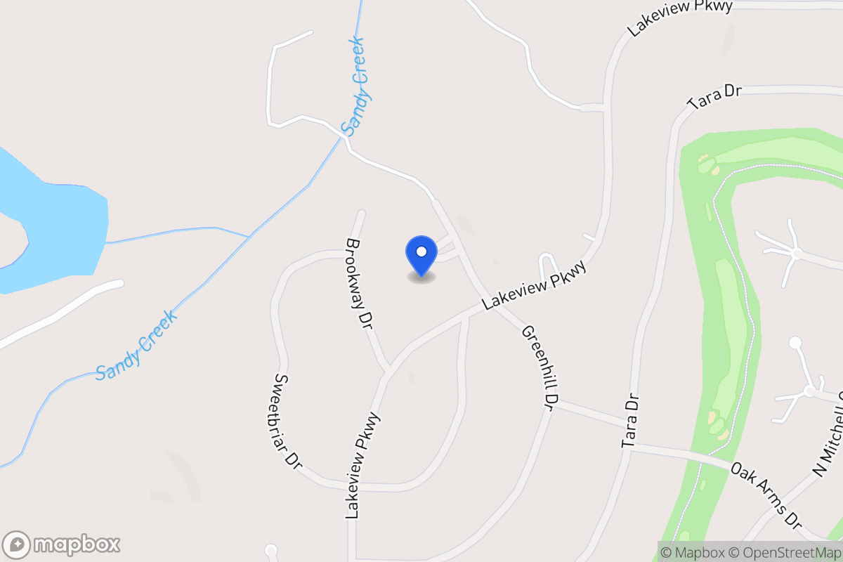 Map of 3176 Greenhill Pl