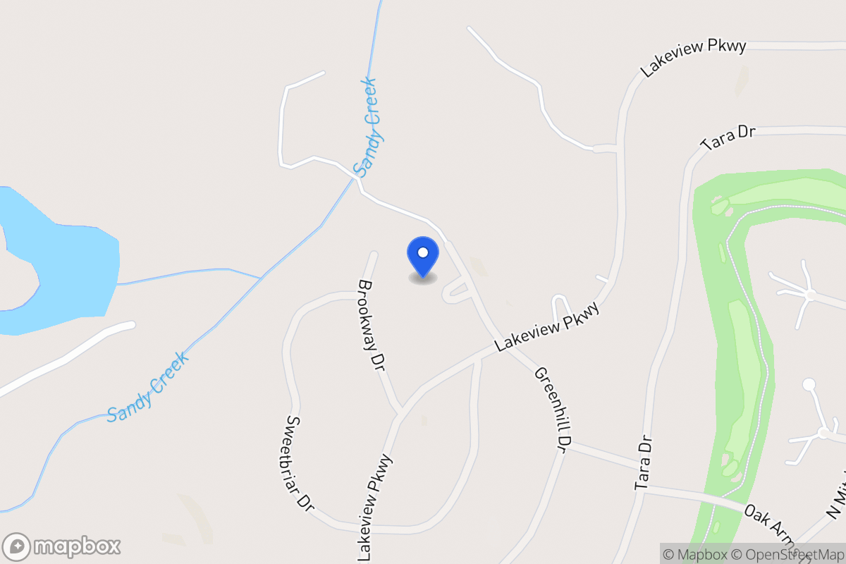 Map of 3178 Greenhill Pl