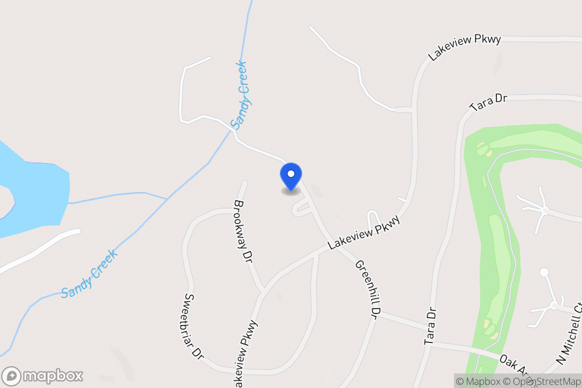 Map of 3179 Greenhill Pl