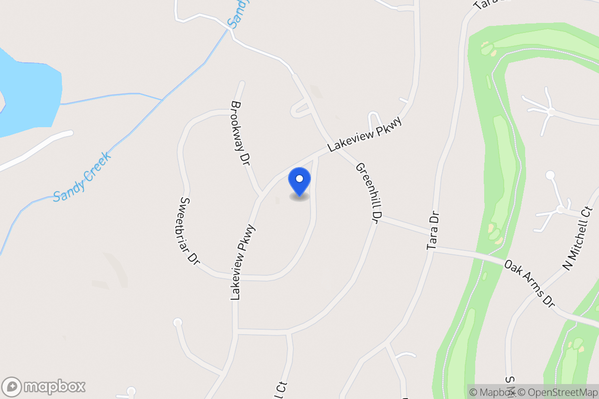 Map of 3181 Sweetbriar Dr
