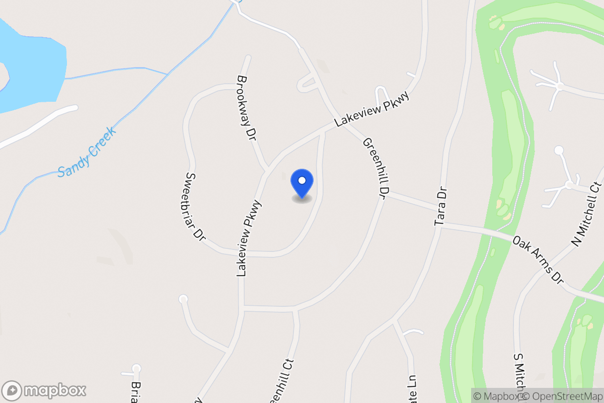 Map of 3183 Sweetbriar Dr