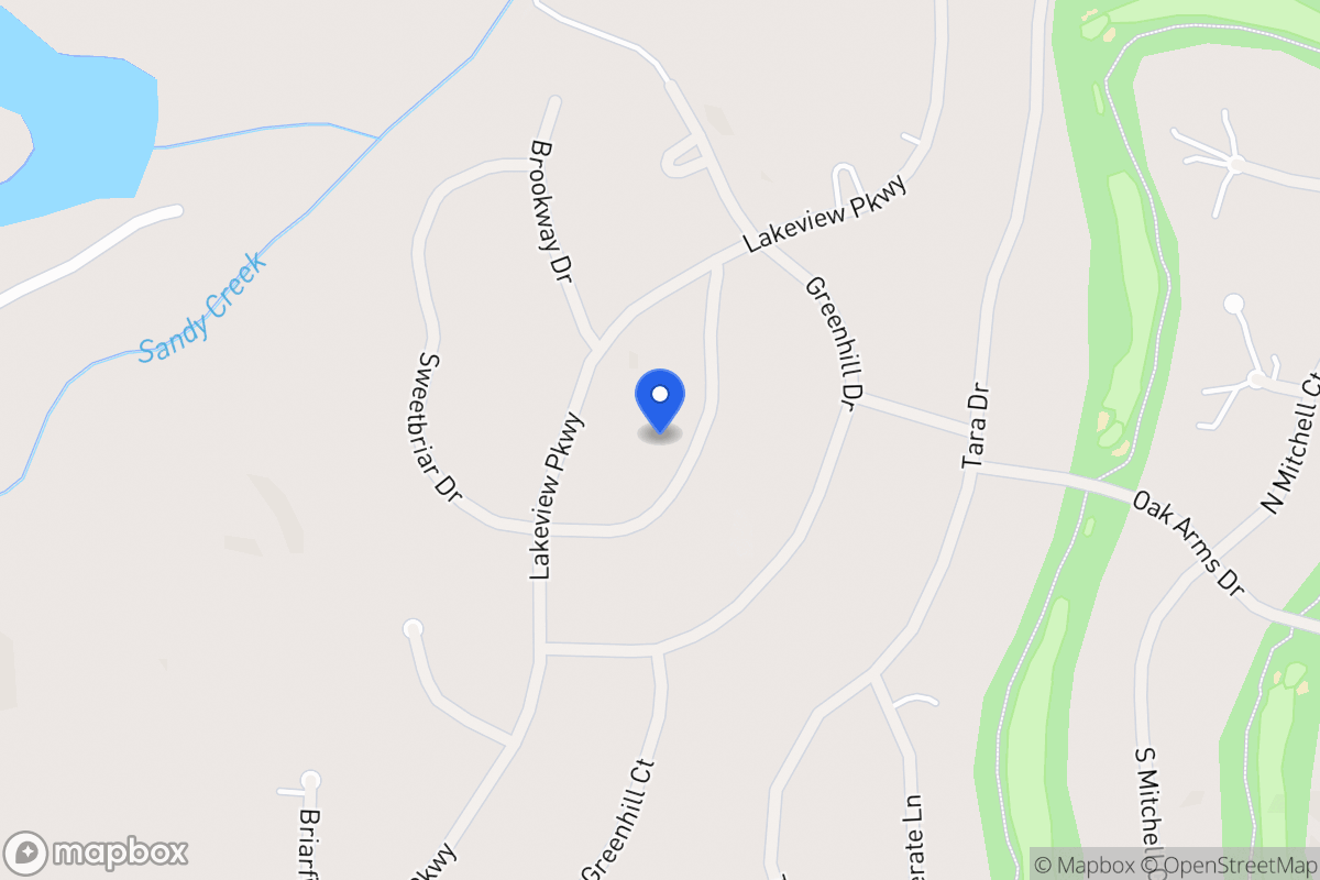 Map of 3184 Sweetbriar Dr