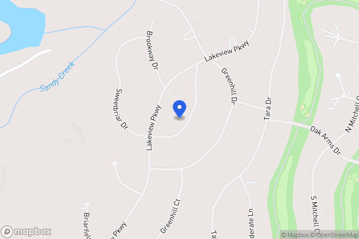 Map of 3185 Sweetbriar Dr