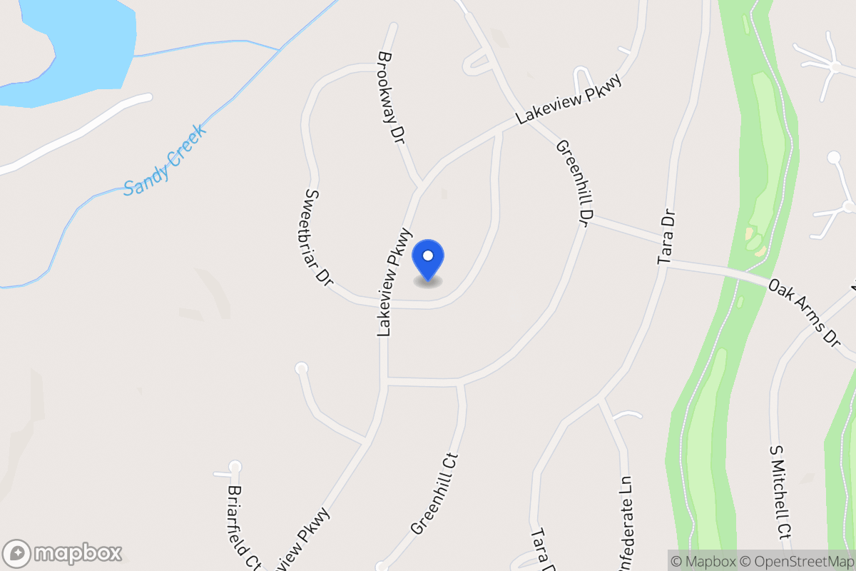 Map of 3187 Sweetbriar Dr