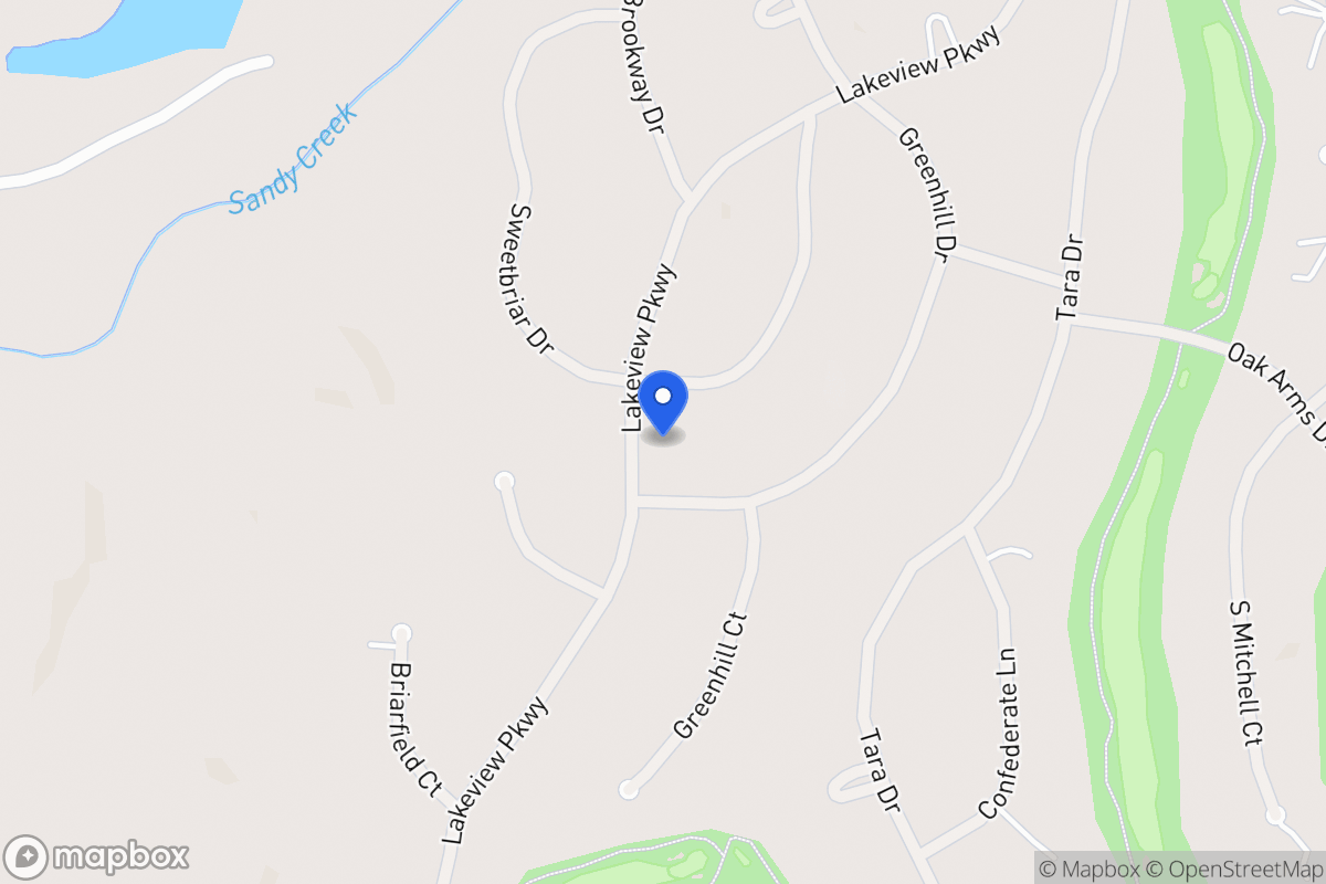 Map of 3213 Sweetbriar Dr