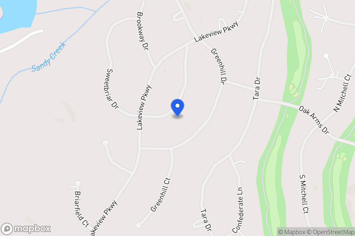 Map of 3216 Sweetbriar Dr