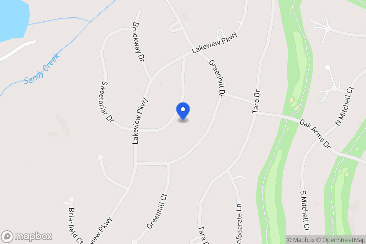 Map of 3218 Sweetbriar Dr