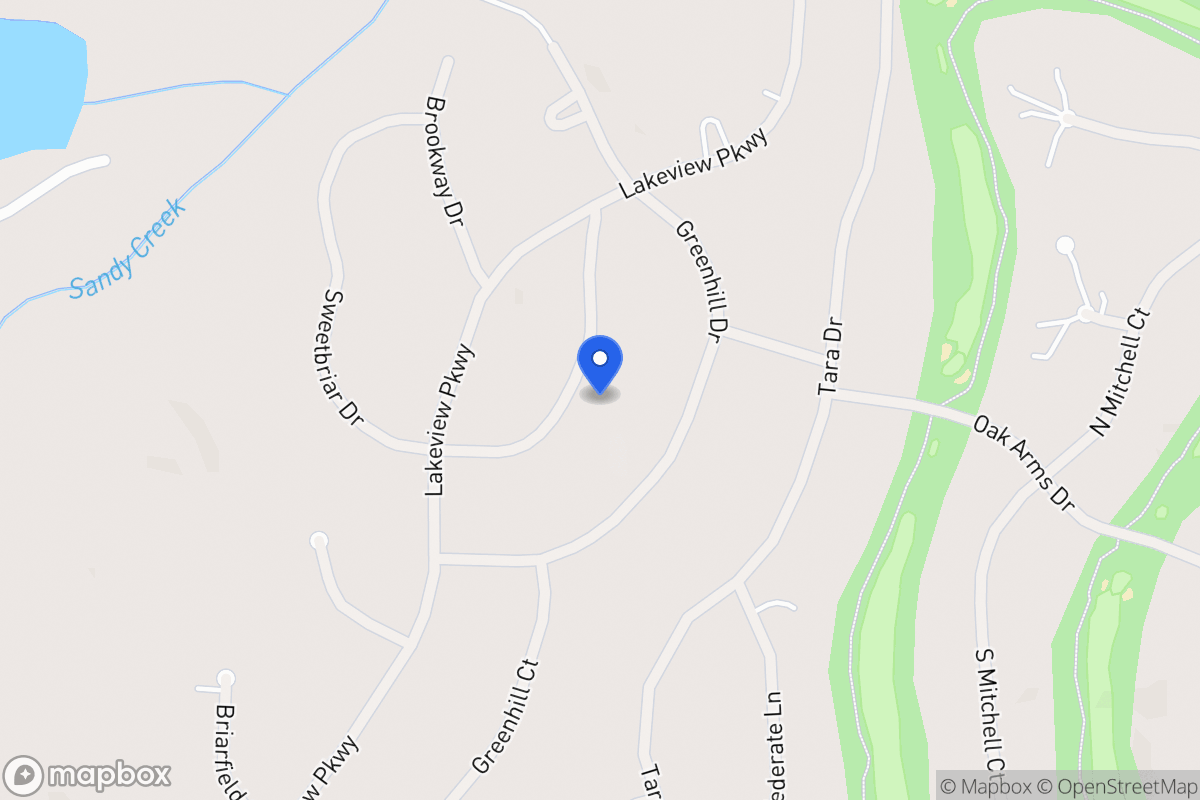 Map of 3219 Sweetbriar Dr
