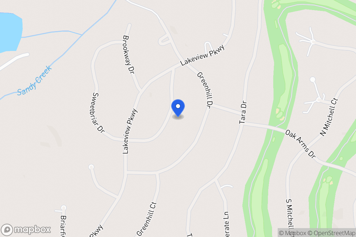 Map of 3220 Sweetbriar Dr