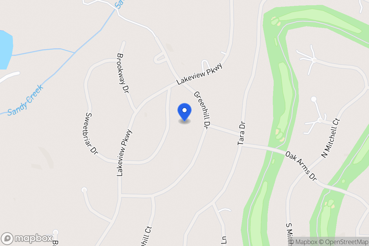 Map of 3222 Sweetbriar Dr