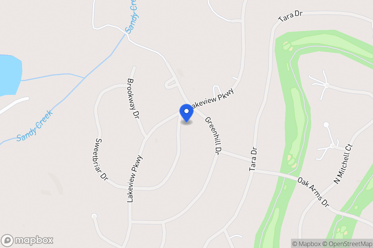 Map of 3225 Sweetbriar Dr