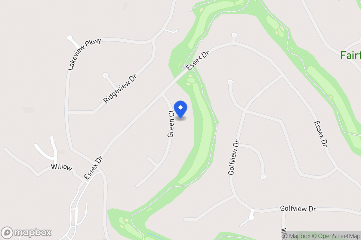 Map of 4199 Green Ct