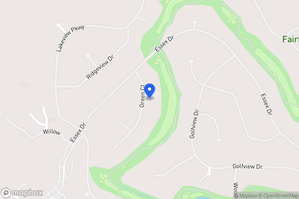 Map of 4200 Green Ct