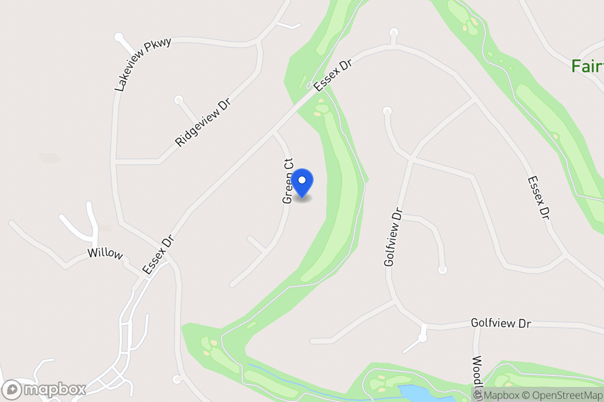 Map of 4201 Green Ct