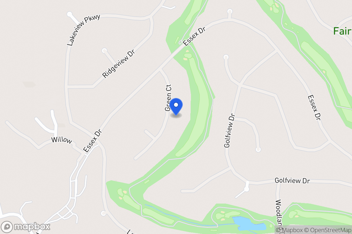 Map of 4202 Green Ct