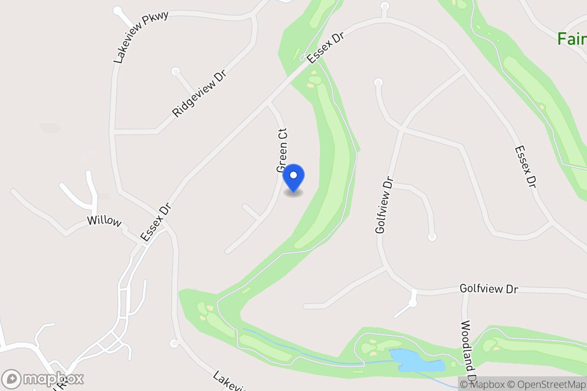 Map of 4203 Green Ct