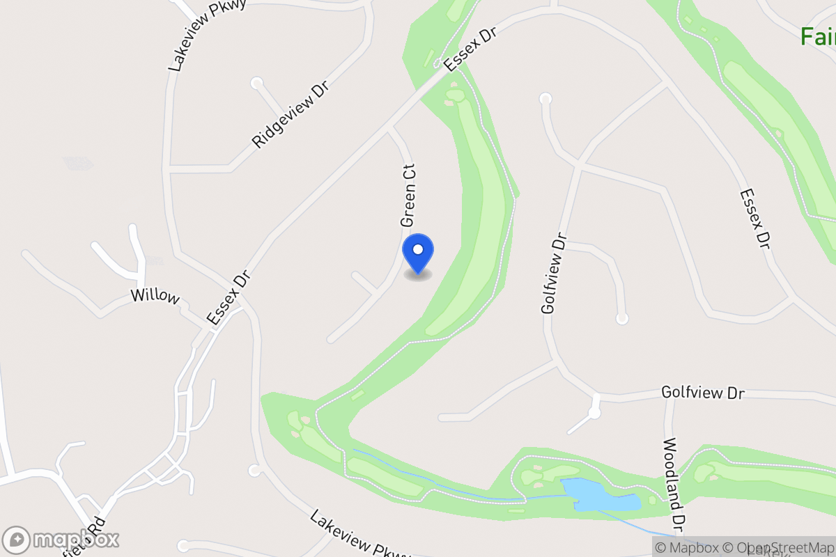 Map of 4204 Green Ct