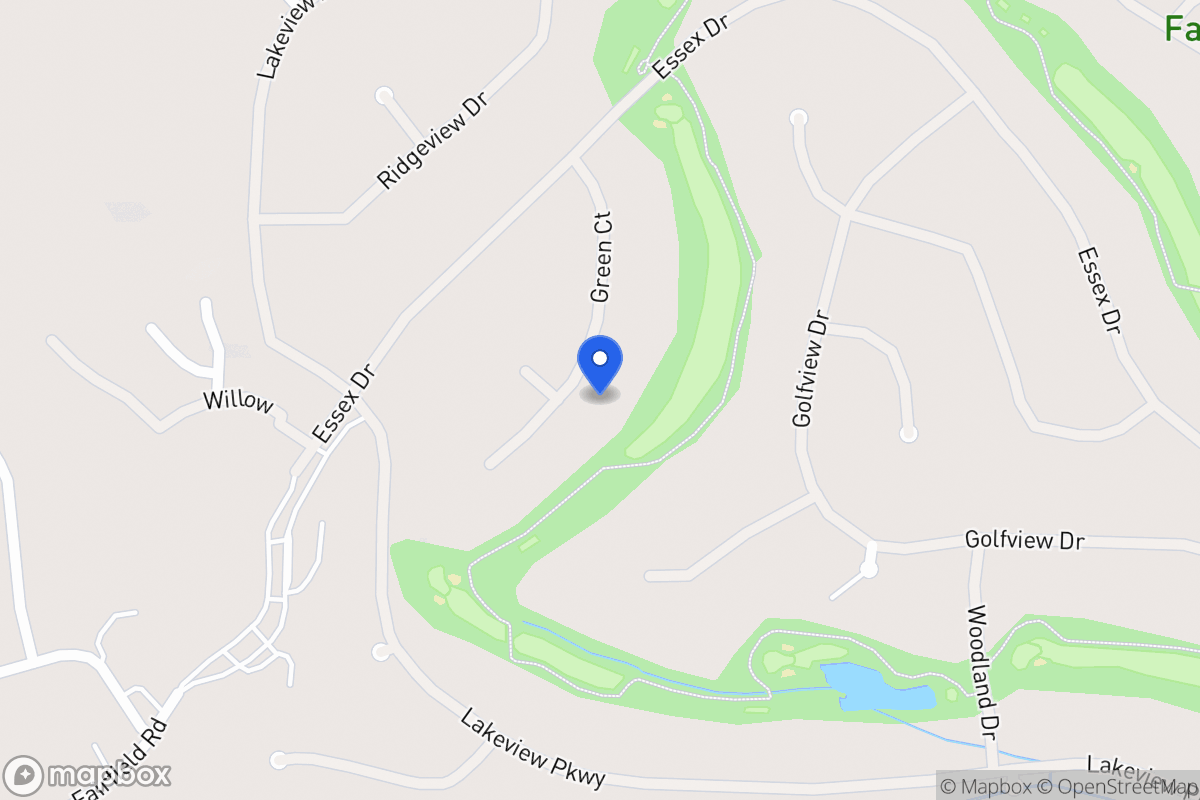 Map of 4205 Green Ct