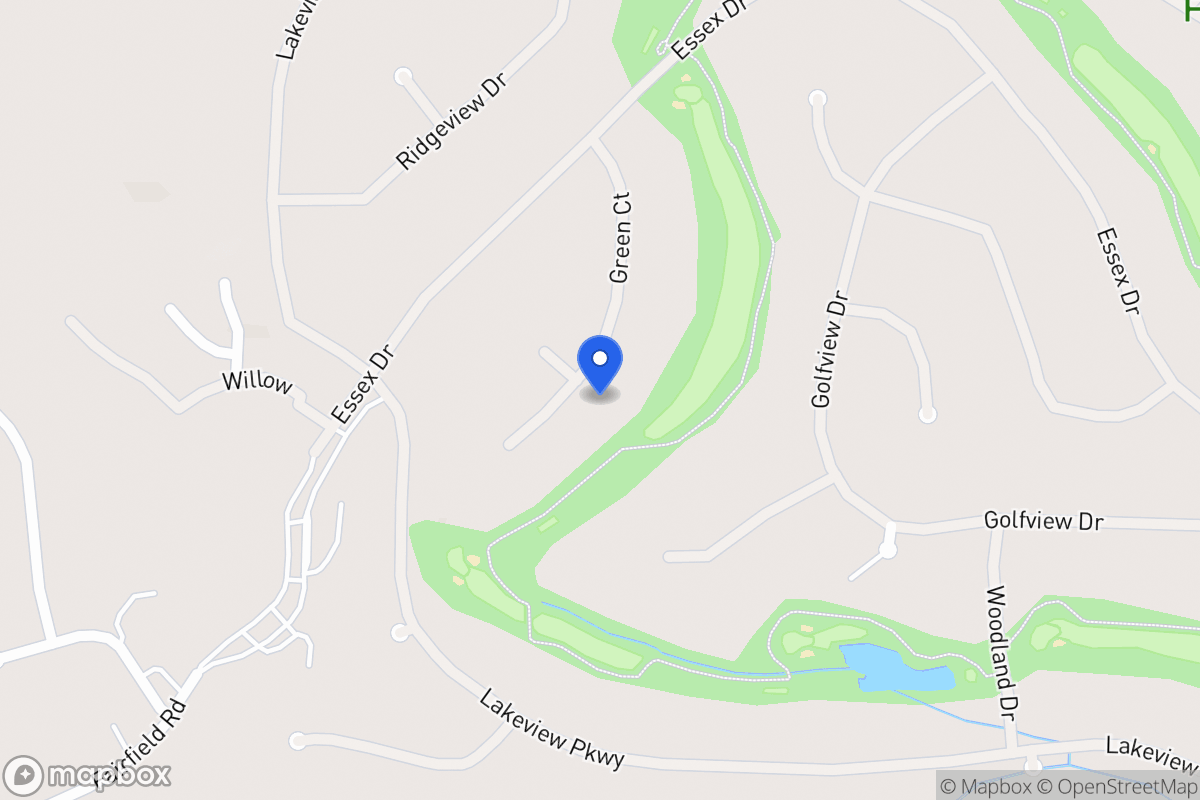 Map of 4206 Green Ct
