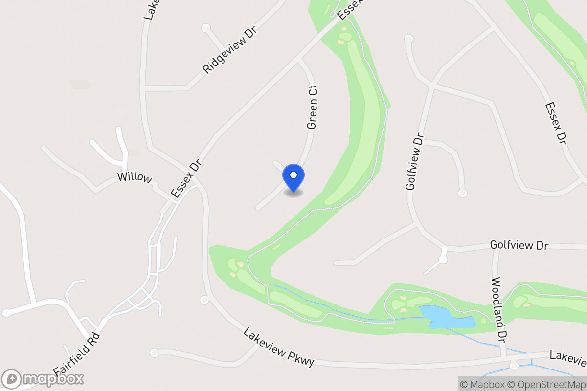 Map of 4207 Green Ct