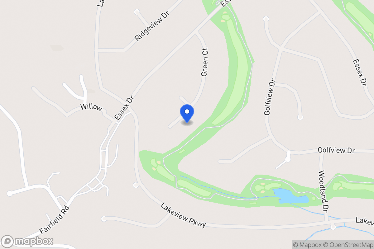 Map of 4208 Green Ct