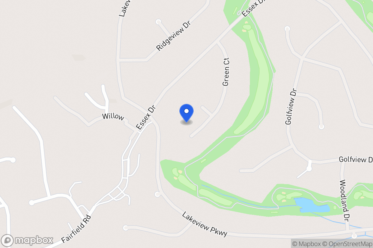 Map of 4215 Green Ct