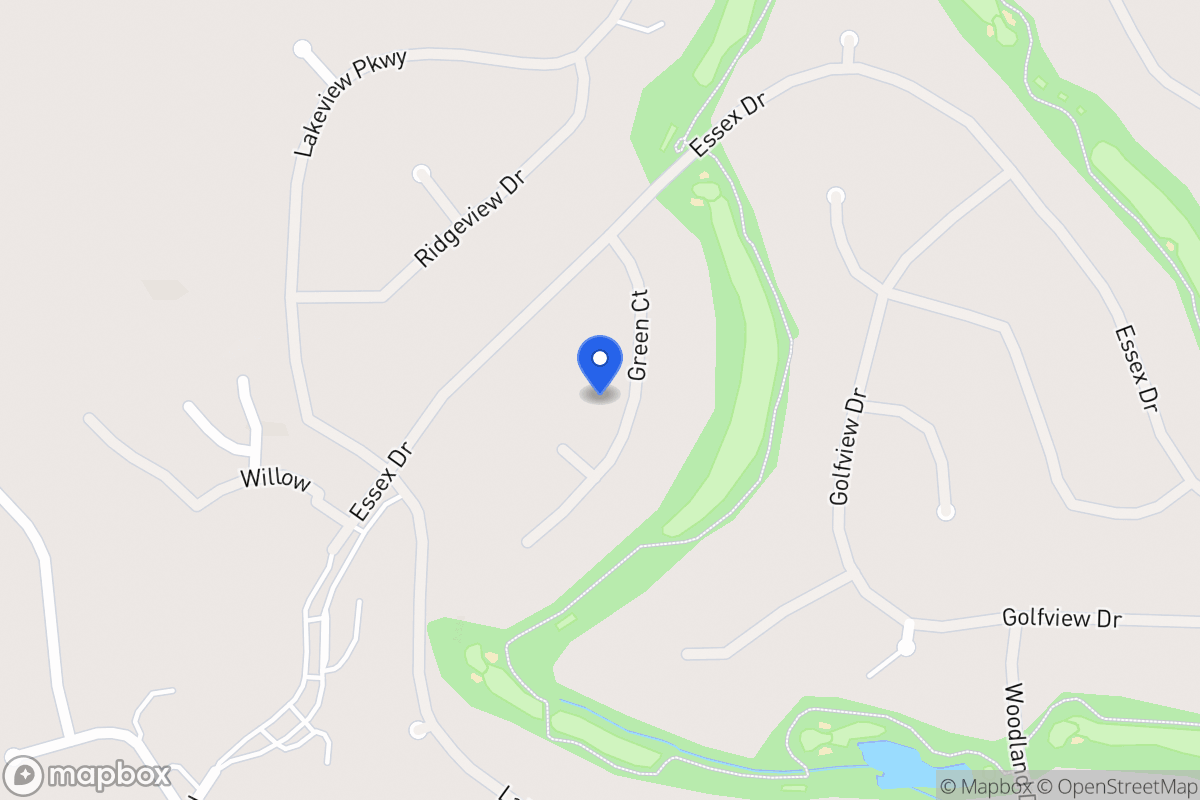 Map of 4221 Green Ct