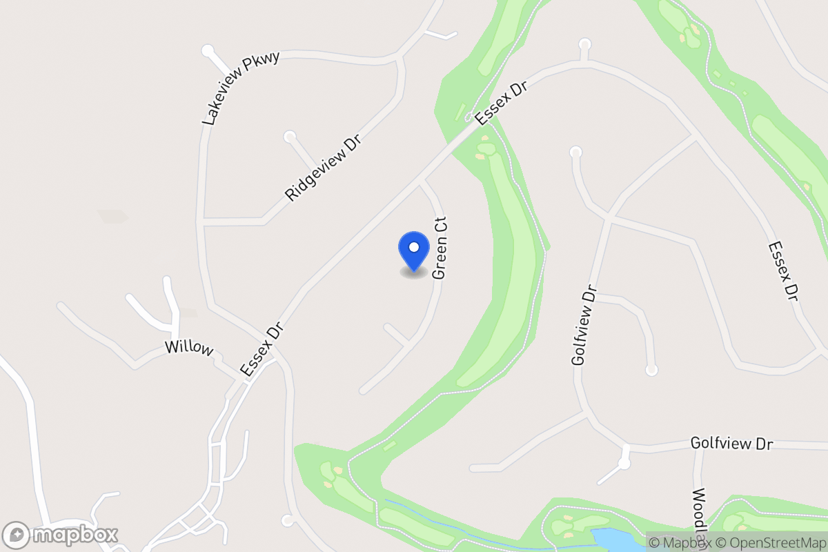 Map of 4222 Green Ct