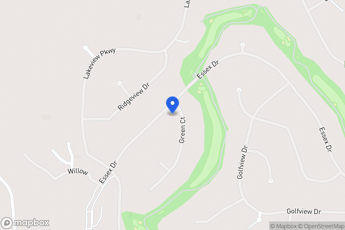 Map of 4225 Green Ct