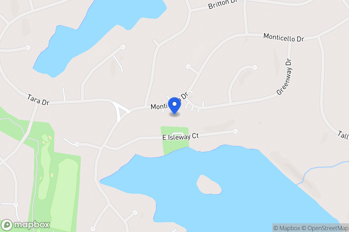Map of 5006 Monticello Dr
