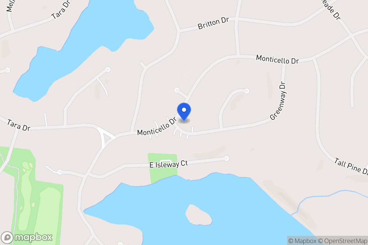 Map of 5008 Monticello Dr