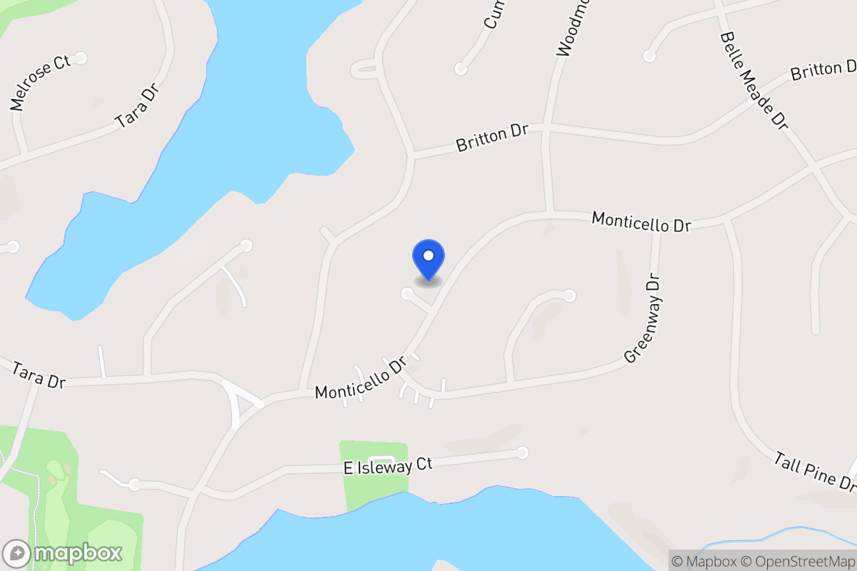 Map of 5029 Monticello Dr